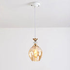 Contemporary Nordic Gradient Glass Metal Orb 1/3 Light Island Light Chandelier for Living Room Lumendat