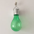 Creative Color Bulbs Plastic Solar LED Outdoor Hanging Light Lumendat