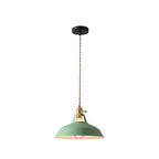 Modern Minimalist Macaroon Iron 1-light Pendant Light BulbSquare