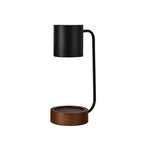 Japanese Minimalist Wood Timing Dimming 1-Light Melting Wax Table Lamp Lumendat
