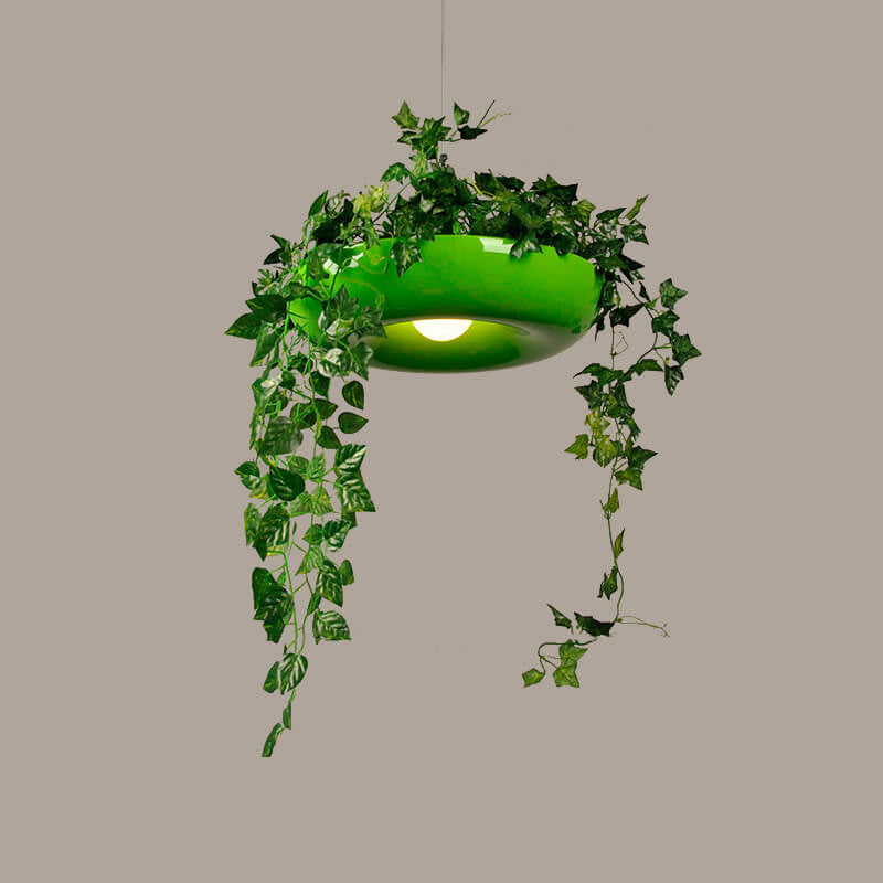 Modern Art Deco Sky Garden Round Shade 1-light Pendant Light for Dining Room
