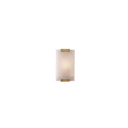 Nordic Light Luxury Copper Marble Strip Design 3-Light Wall Sconce Lamp