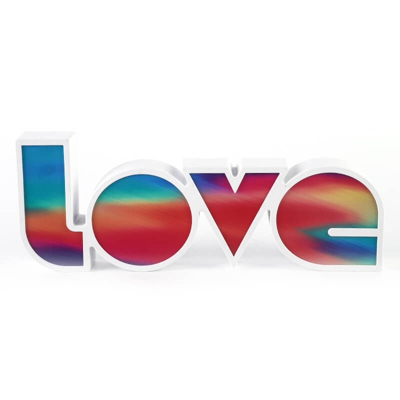 Creative LOVE Letters Wedding Valentines LED Decoration Night Light Table Lamp Lumendat