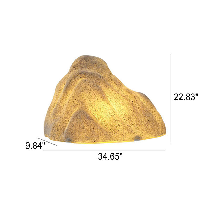 Modern Stone Rockery Outdoor Waterproof LED Garden Landscape Light Lumendat