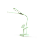 Lumendat Modern Folding Dual Lamp Plug-In Station Table Lamp Lumendat