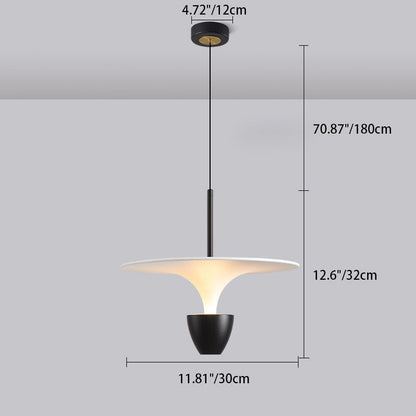 Contemporary Creative Acrylic Jellyfish Shape Aluminum LED Pendant Light for Living Room