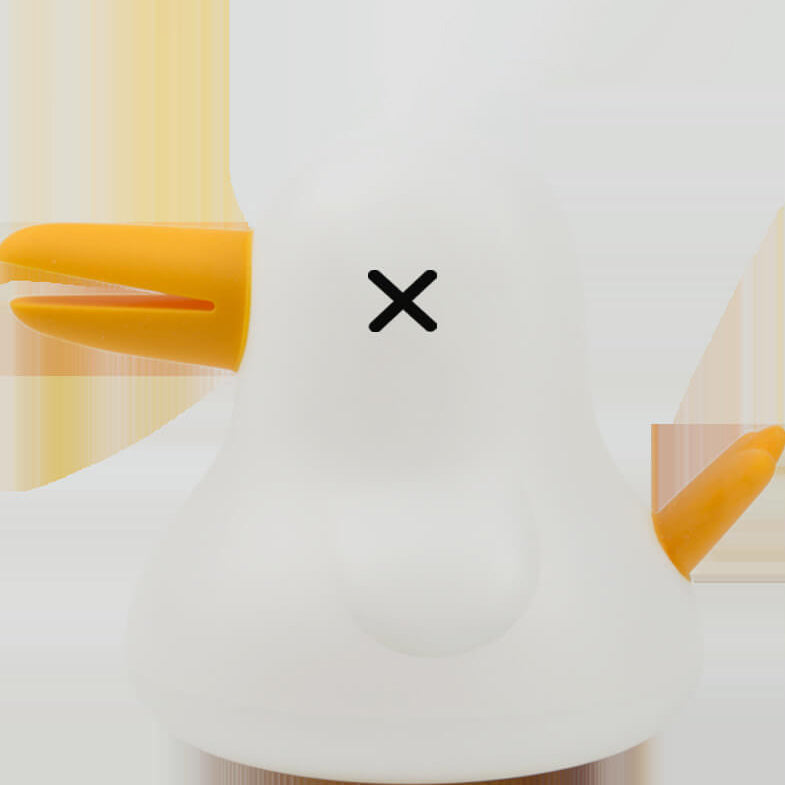 Lumendat Cartoon Kiwi Bird Silicone Rechargeable Timer Dimmable LED Decorative Table Lamp Lumendat