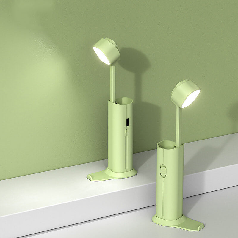 Creative Small Retractable Power Bank Flashlight LED Table Lamp Lumendat