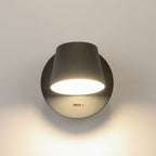 Modern Minimalist Dome Frosted Rotatable Aluminum LED Reading Wall Sconce Lamp For Bedroom