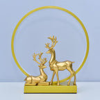 Nordic Creative Circle Deer USB LED Night Light Table Lamp Lumendat