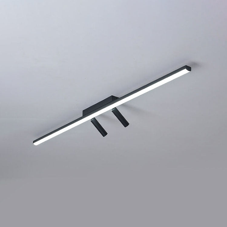 Nordic Minimalist Acrylic Long Strip Track Spotlight LED Flush Mount Ceiling Light Lumendat