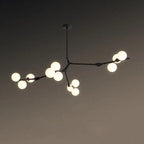 Modern Creative Magic Bean Branch Glass 12/18/24 Light Chandelier Lumendat