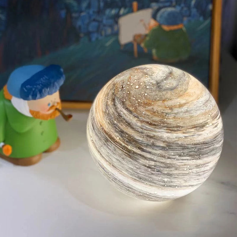 Modern Creative Planet Orb LED Night Light Table Lamp Lumendat