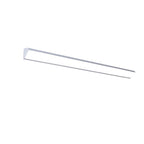Modern Minimalist Aluminum Acrylic Waterproof Long Outdoor Indoor LED Wall Sconce Lamp