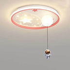Lumendat Modern Creative Simple Acrylic Cartoon Starry Sky LED Flush Mount Ceiling Light Lumendat