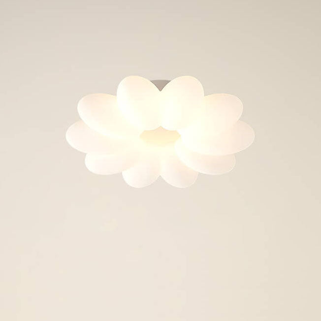 Lumendat Modern Minimalist PVC Floral Shape LED Kids Flush Mount Ceiling Light Lumendat