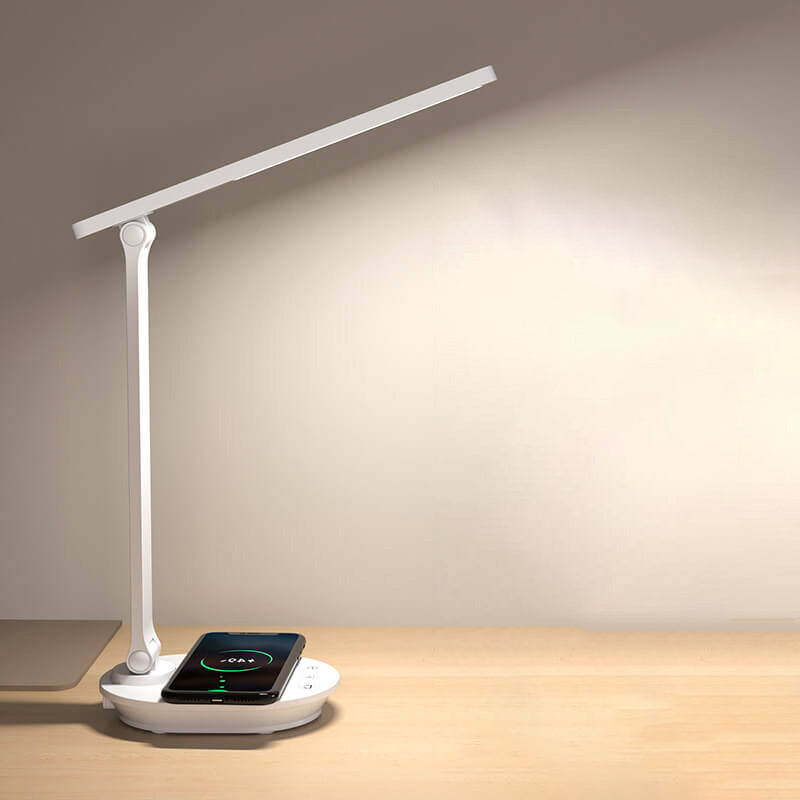 Modern Double Folding Eye Care Wireless Rechargeable LED Desk Lamp Lumendat