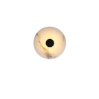 Modern Luxury Round Marble Iron LED Wall Sconce Lamp
