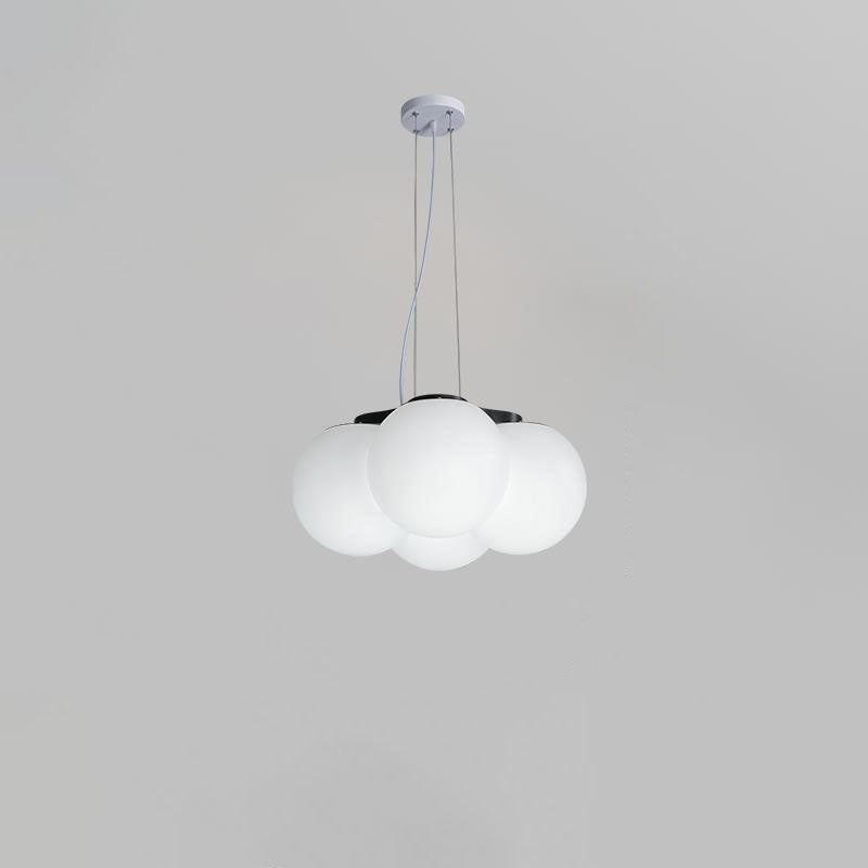Lumendat Modern Minimalist Flower Bubble LED Kids Flush Mount Ceiling Light Lumendat
