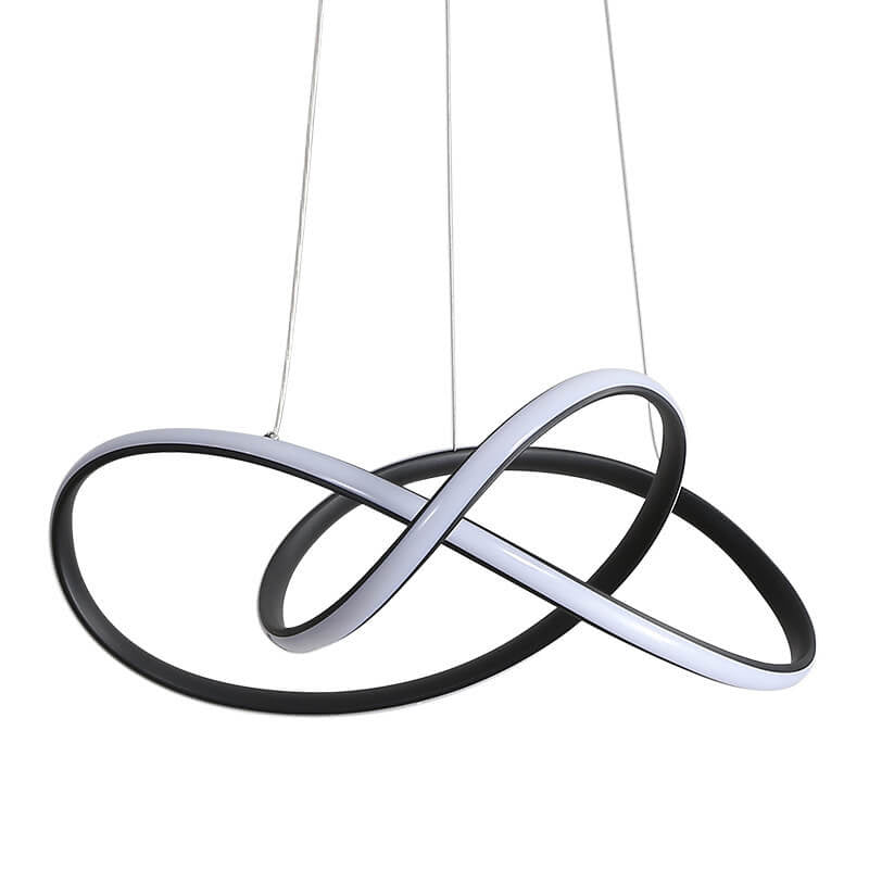 Modern Minimalist Ring Aluminum Strip LED Pendant Light