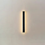 Minimalist Outdoor Solar Rectangular Strip Waterproof Patio LED Wall Sconce Lamp Lumendat