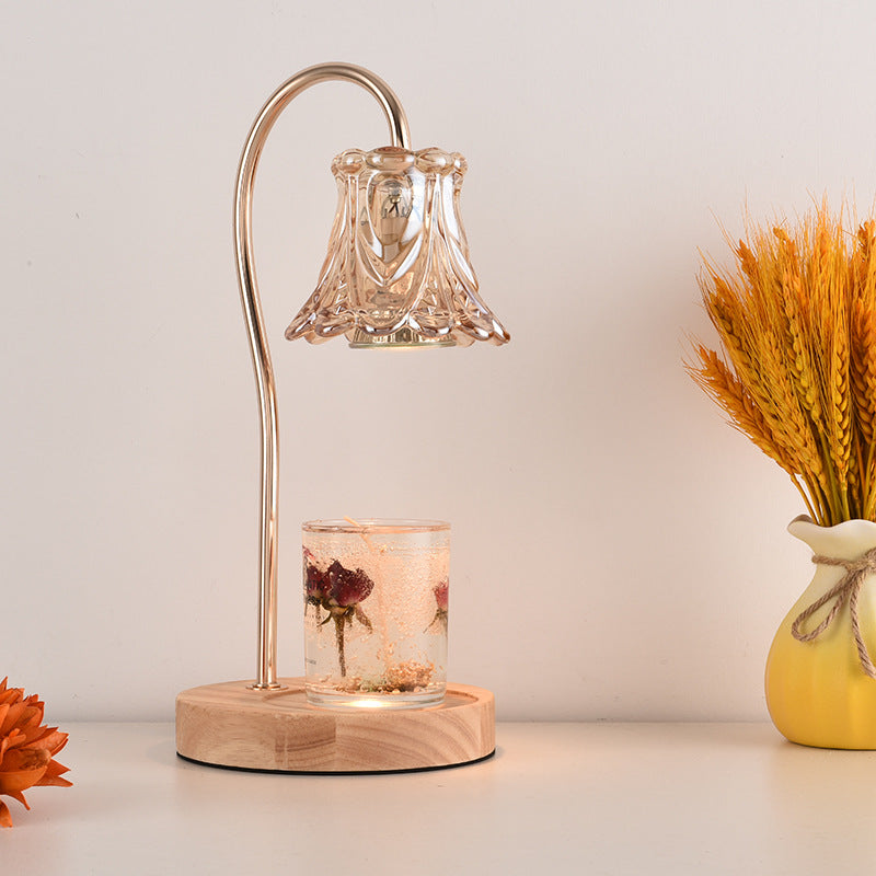 Nordic Classical Bellflower 1-Light Melting Wax Table Lamp Lumendat