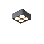 Minimalist Square Box Spotlight Iron LED Flush Mount Ceiling Light