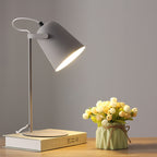 Nordic Macaron Color Creative Iron Bucket Design 1-Light Table Lamp Lumendat