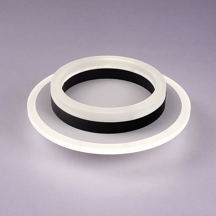 Nordic Simple Acrylic Square Circle Iron LED Flush Mount Ceiling Light BulbSquare