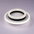 Nordic Simple Acrylic Square Circle Iron LED Flush Mount Ceiling Light BulbSquare