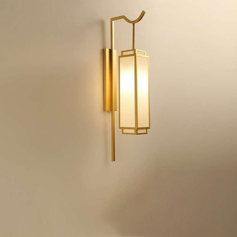 Modern Light Luxury Vintage Iron Cloth 1-Light Wall Sconce Lamp Lumendat