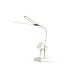 Lumendat Modern Folding Dual Lamp Plug-In Station Table Lamp Lumendat