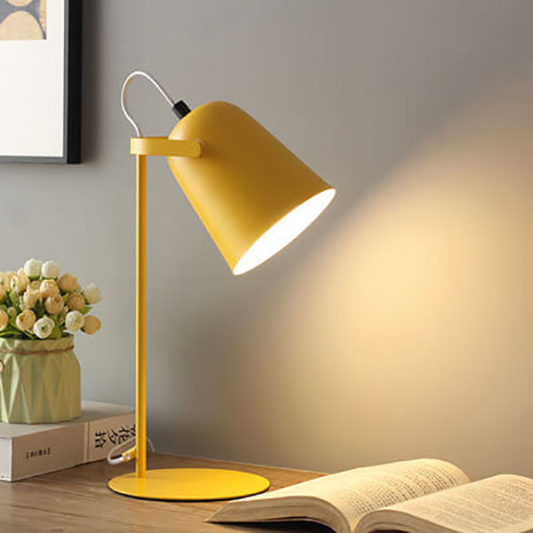Nordic Macaroon Column Shade 1-Light Table Lamp Lumendat