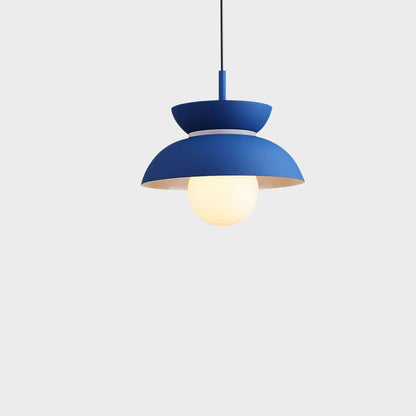 Nordic Minimalist Color Solid Aluminum 1-light Pendant Light