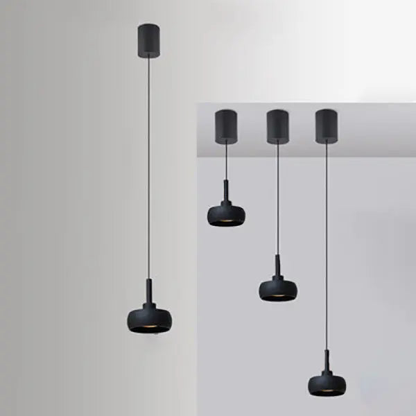 Nordic Minimalist Dome Aluminum LED Retractable Pendant Light Lumendat