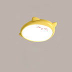 Lumendat Creative Adorable Duck Totoro Acrylic Round LED Kids Flush Mount Ceiling Light Lumendat