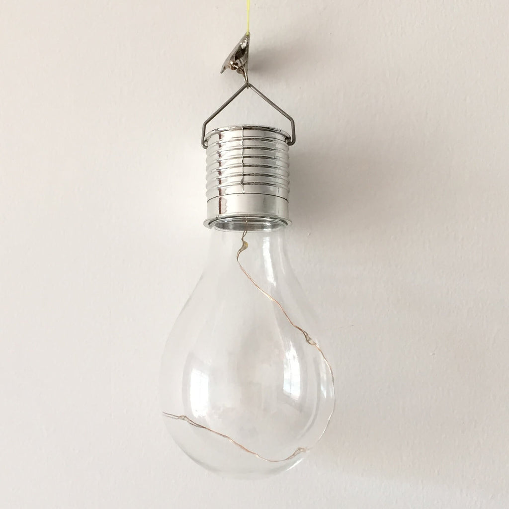 Creative Color Bulbs Plastic Solar LED Outdoor Hanging Light Lumendat