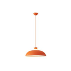 Modern Solid Color Macaron Acrylic Aluminum 1-light Pendant Light BulbSquare