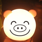 Lumendat Cartoon Animal Colorful Silicone LED Night Light Table Lamp Lumendat