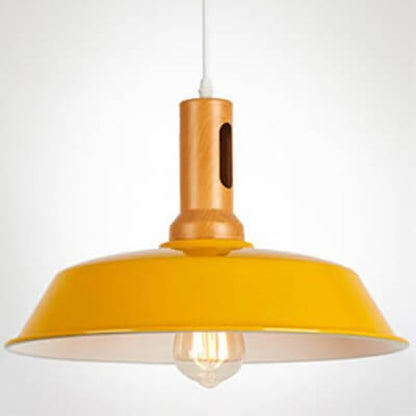 Nordic Industrial Aluminum Barn 1-Light Pendant Light