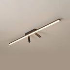Nordic Minimalist Acrylic Long Strip Track Spotlight LED Flush Mount Ceiling Light Lumendat