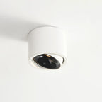 Modern Minimalist Round Spotlight Adjustable LED Flush Mount Ceiling Light BulbSquare