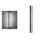 Modern Long Acrylic Solar LED Waterproof Outdoor Garden Wall Light Lumendat
