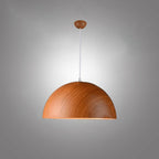 Nordic Minimalist Marbled Semicircle 1-light Pendant Light BulbSquare
