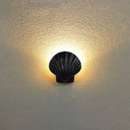 Outdoor Creative Shell Design Aluminum LED Waterproof Wall Sconce Lamp Lumendat
