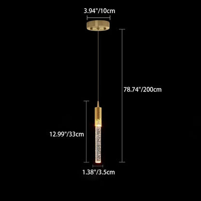 Contemporary Scandinavian Water Drops Iron Aluminum Crystal LED Chandelier for Bedroom