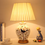 Modern Creative Warm Ceramic Cylindrical 1-Light Table Lamp Lumendat