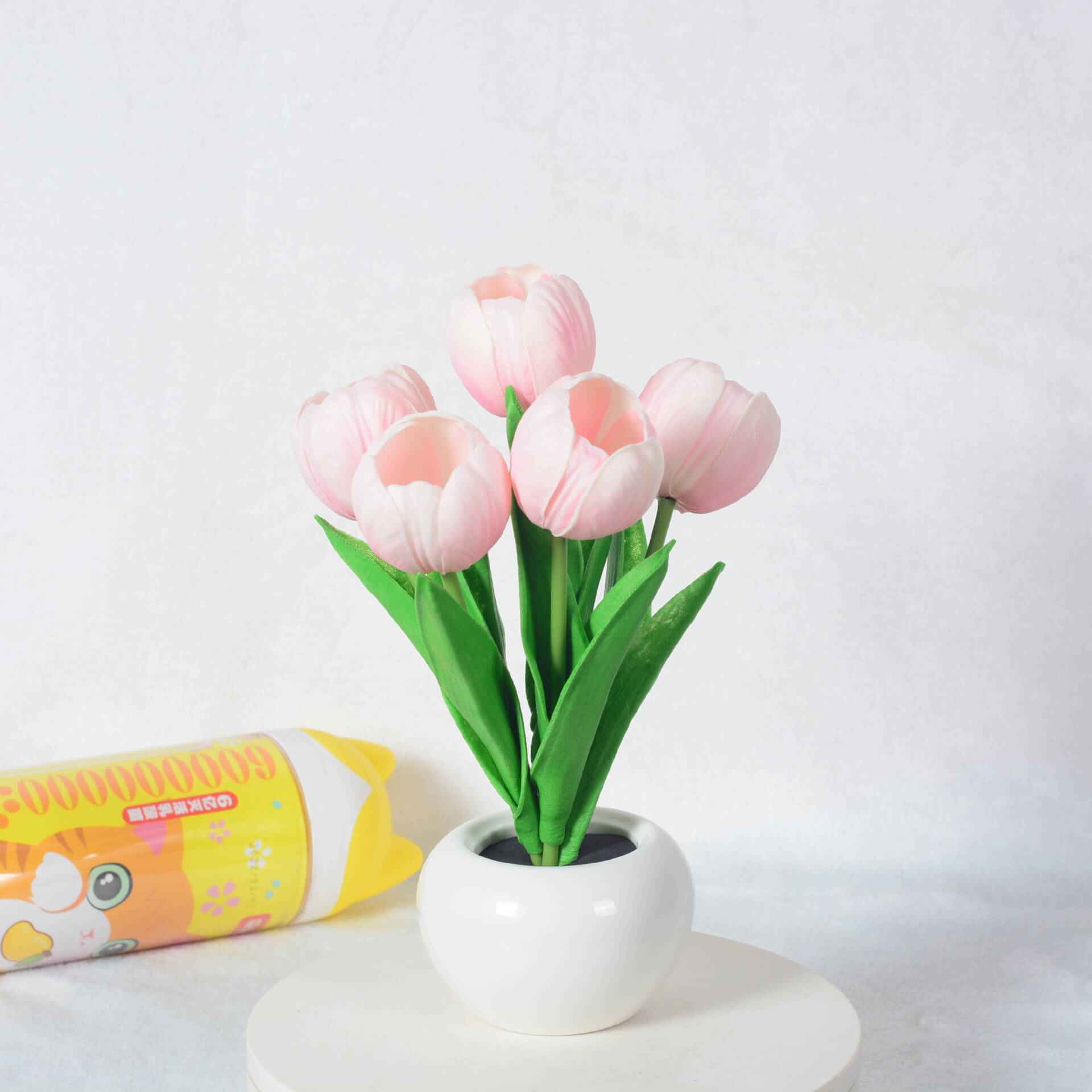 Modern Creative Simulation Tulip Peony LED Night Light Table Lamp Lumendat