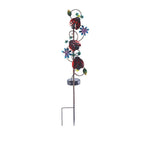 Solar Iron Hummingbird Butterfly Dragonfly Garden Lawn Landscape Light Lumendat