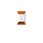 Modern Aluminum Lens Outdoor Waterproof Patio LED Wall Sconce Lamp Lumendat